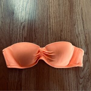 Victoria’s Secret Flirt Bandeau Bikini Top | Orange | 34A